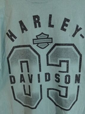 Harley-Davidson  03 Green Long Sleeve Tee Men’s Large